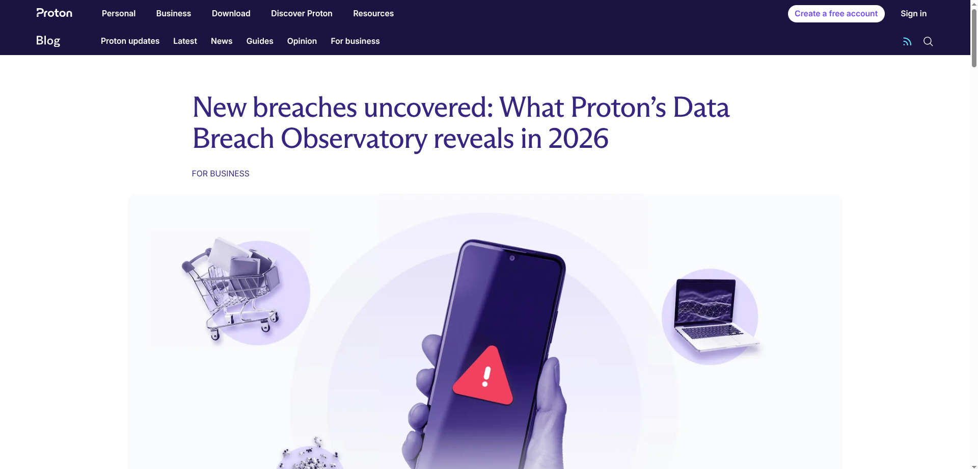 Proton's Data Analysis 2026: The Breaches Nobody Reports
